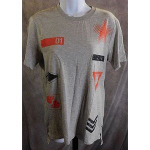 Guess Military Emblem Crew Tee NWT